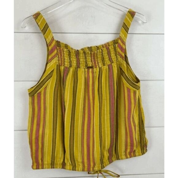 PrAna NWT size XL Little Palm Cami top leapfrog stripe - Picture 6 of 13